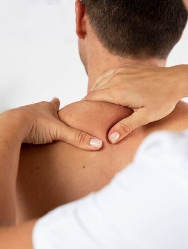 massagens para dores musculares